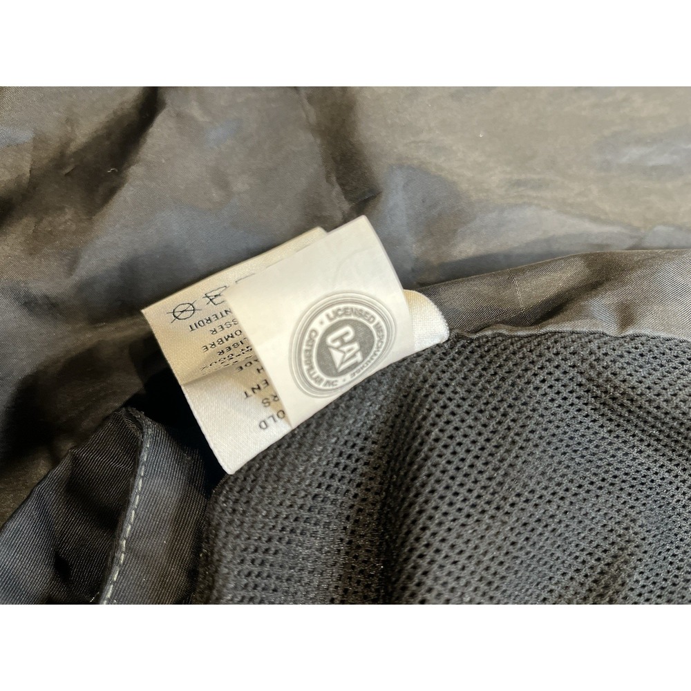 Caterpillar CAT Insulated Work Parka Mens XL Black No Hood - Picture 8 of 16